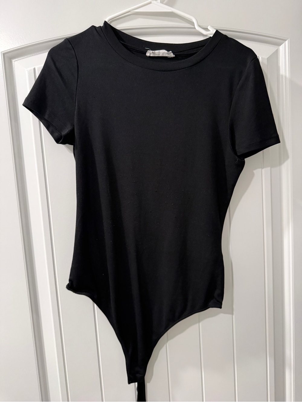 Black tee bodysuit